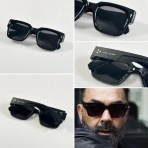 MJ Premium Black Unisex Sunglasses