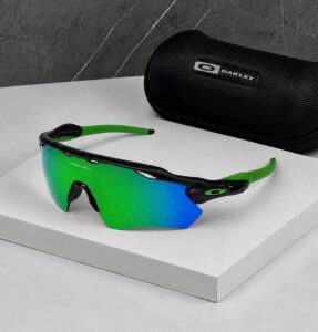 RADAR Sports Edition (Black-Green) UV-400 Protection