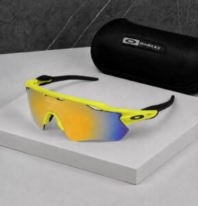 RADAR Sports Edition (Black-Yellow) UV-400 Protection